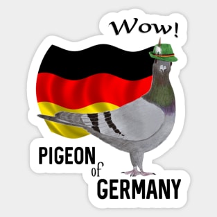 Pigeon of Germany Sticker